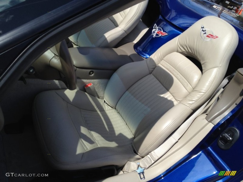 2004 Corvette Convertible - LeMans Blue Metallic / Light Gray photo #22
