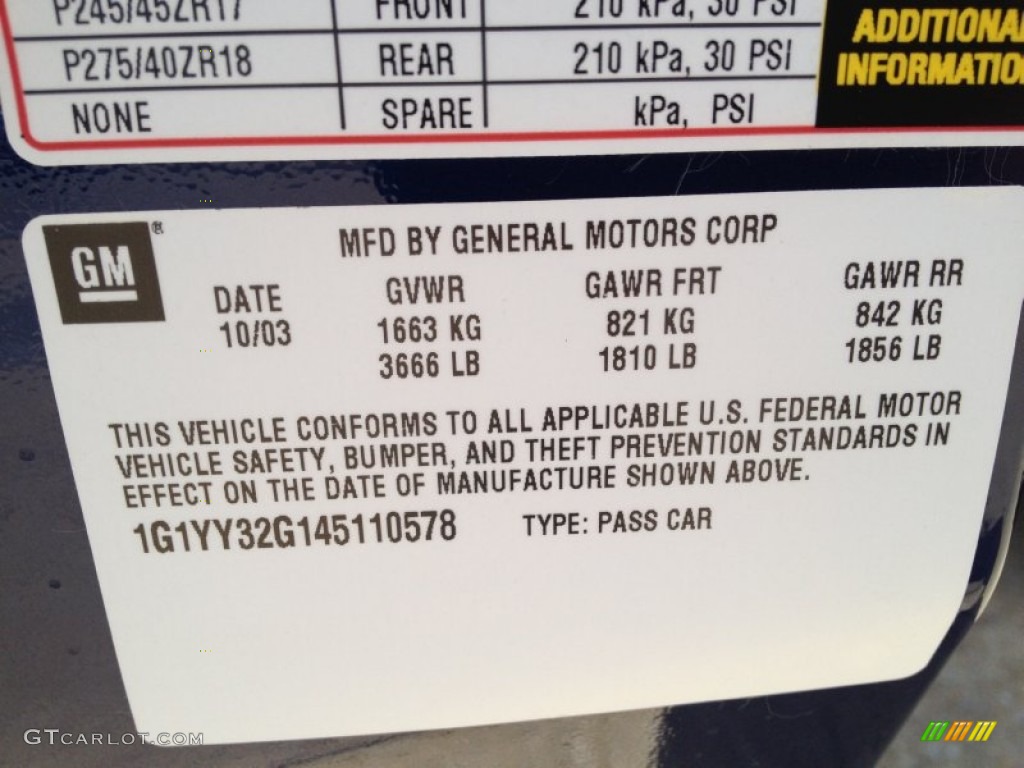 2004 Corvette Convertible - LeMans Blue Metallic / Light Gray photo #23
