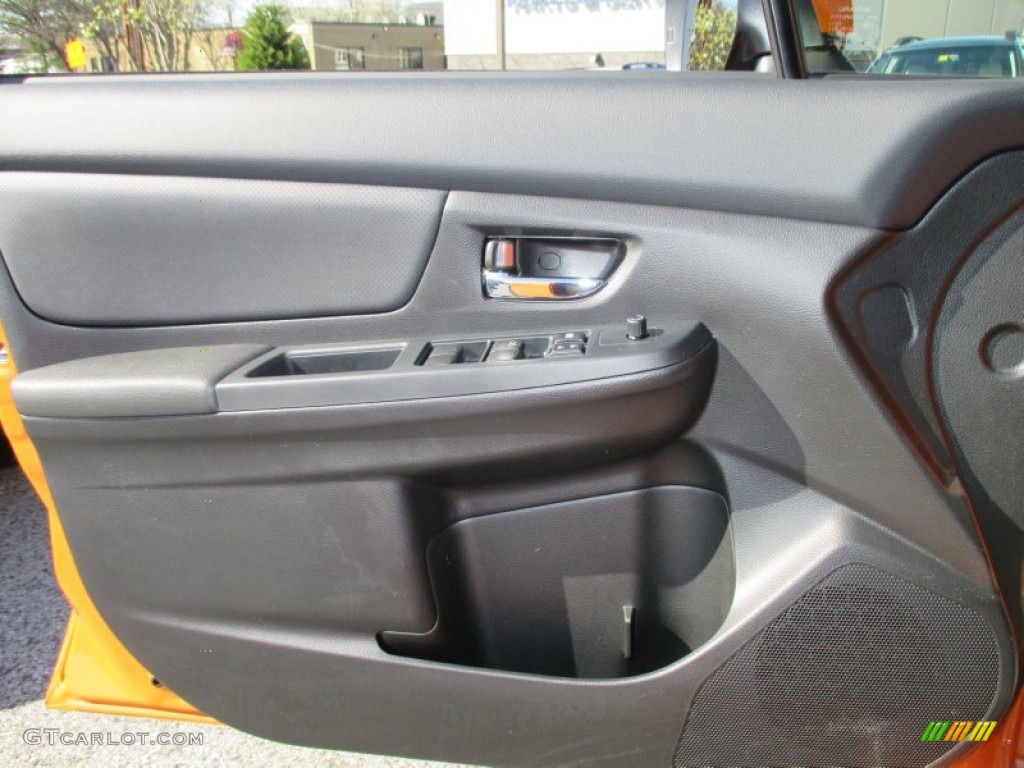 2014 XV Crosstrek 2.0i Limited - Tangerine Orange Pearl / Black photo #21