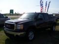 2008 Onyx Black GMC Sierra 1500 SLE Crew Cab  photo #1