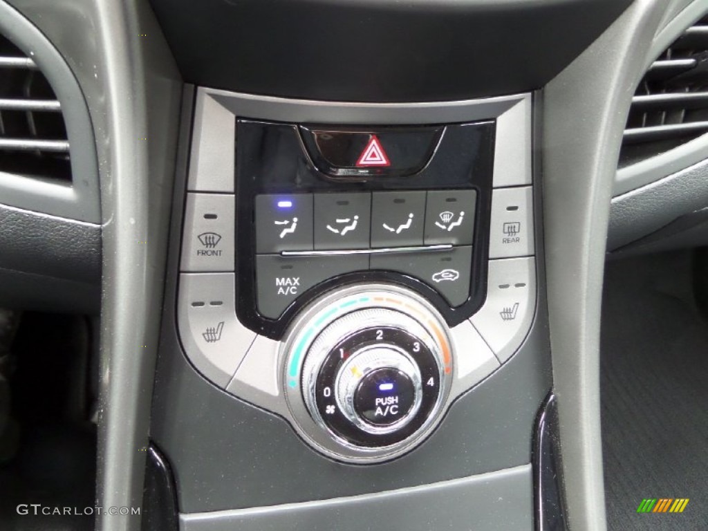 2013 Elantra Coupe GS - Silver / Black photo #18
