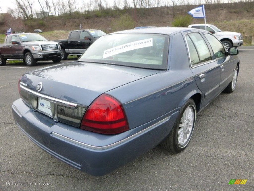 2010 Grand Marquis LS Ultimate Edition - Norsea Blue Metallic / Medium Light Stone photo #2