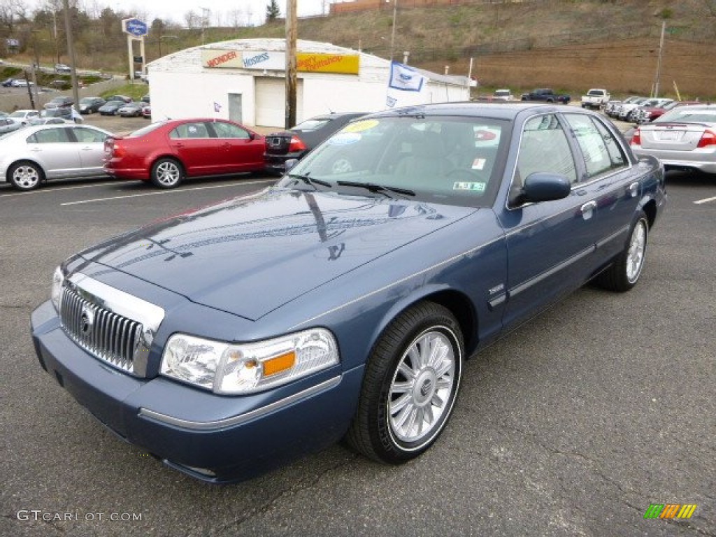 2010 Grand Marquis LS Ultimate Edition - Norsea Blue Metallic / Medium Light Stone photo #5