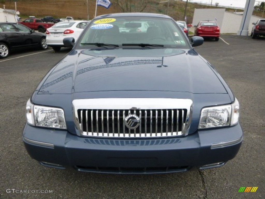 2010 Grand Marquis LS Ultimate Edition - Norsea Blue Metallic / Medium Light Stone photo #6