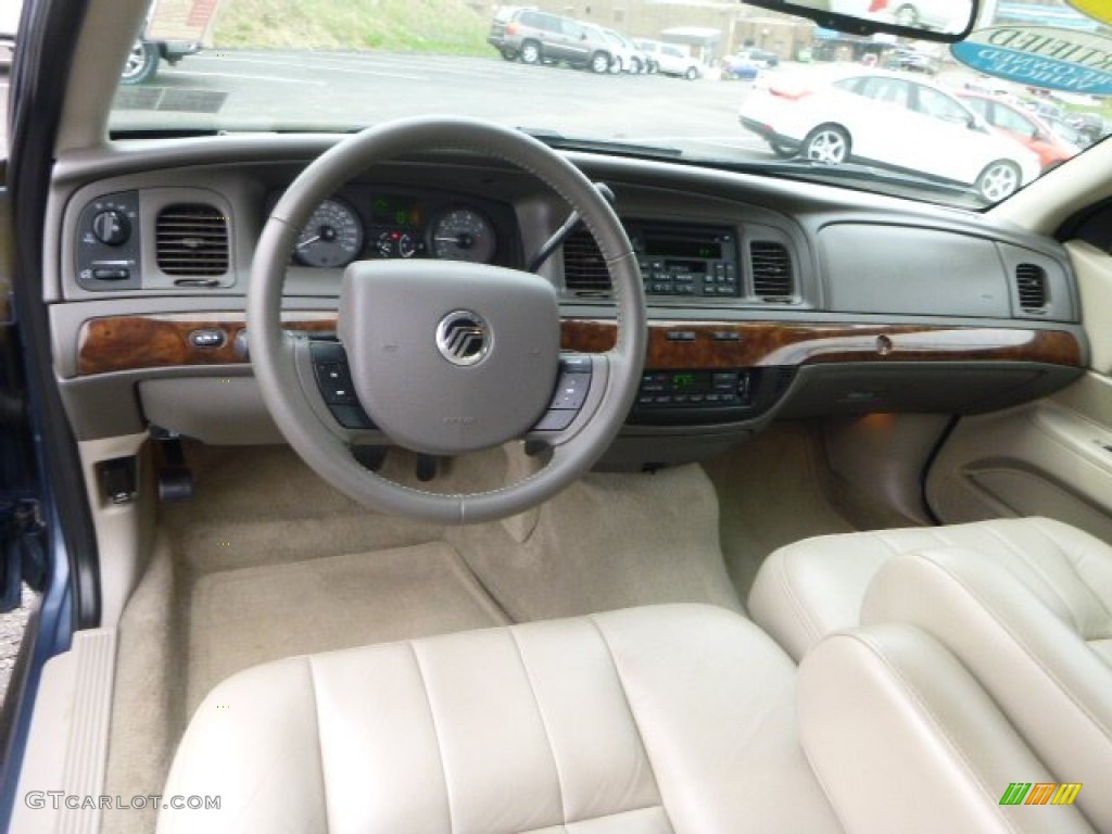 2010 Grand Marquis LS Ultimate Edition - Norsea Blue Metallic / Medium Light Stone photo #10
