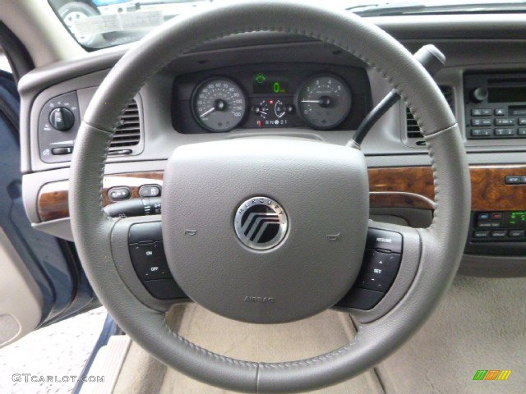 2010 Grand Marquis LS Ultimate Edition - Norsea Blue Metallic / Medium Light Stone photo #12