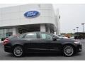 2014 Tuxedo Black Ford Fusion Hybrid Titanium  photo #2