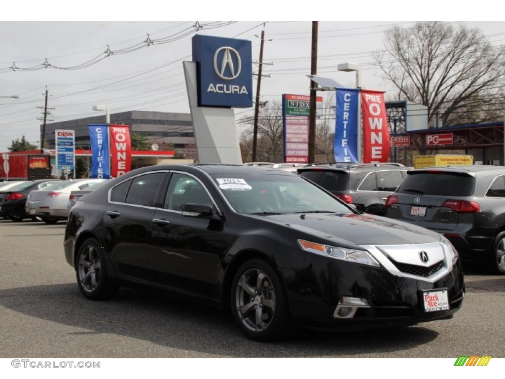 Crystal Black Pearl Acura TL