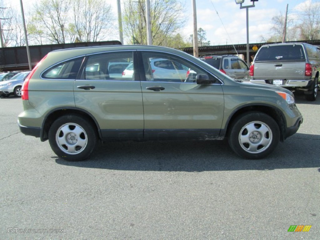 2007 CR-V LX - Green Tea Metallic / Ivory photo #5