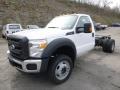 2015 Oxford White Ford F450 Super Duty XL Regular Cab 4x4 Chassis  photo #6