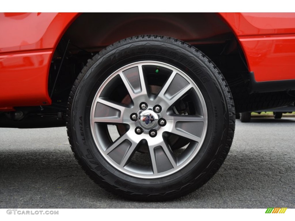 2014 F150 STX SuperCrew - Race Red / Black photo #11