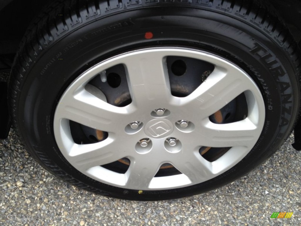 2010 Civic LX Sedan - Crystal Black Pearl / Gray photo #6