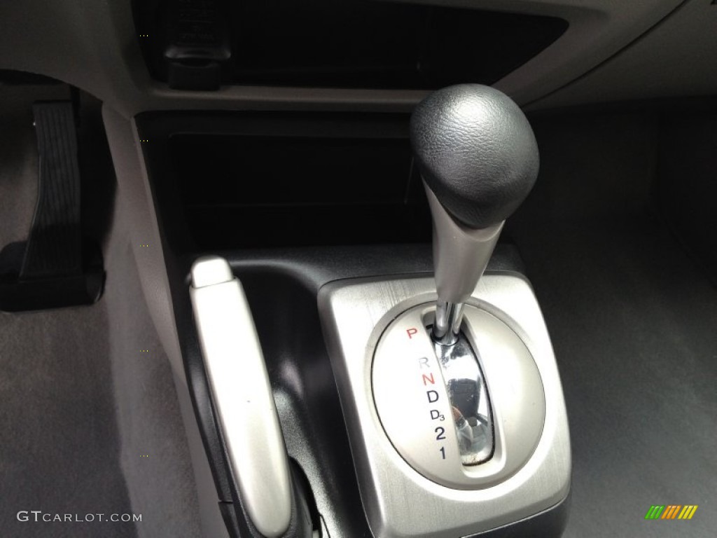 2010 Civic LX Sedan - Crystal Black Pearl / Gray photo #17