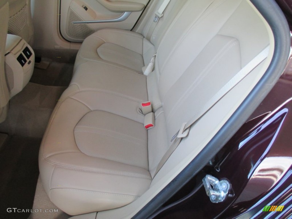 2010 CTS 4 3.0 AWD Sedan - Black Cherry / Cashmere/Cocoa photo #15