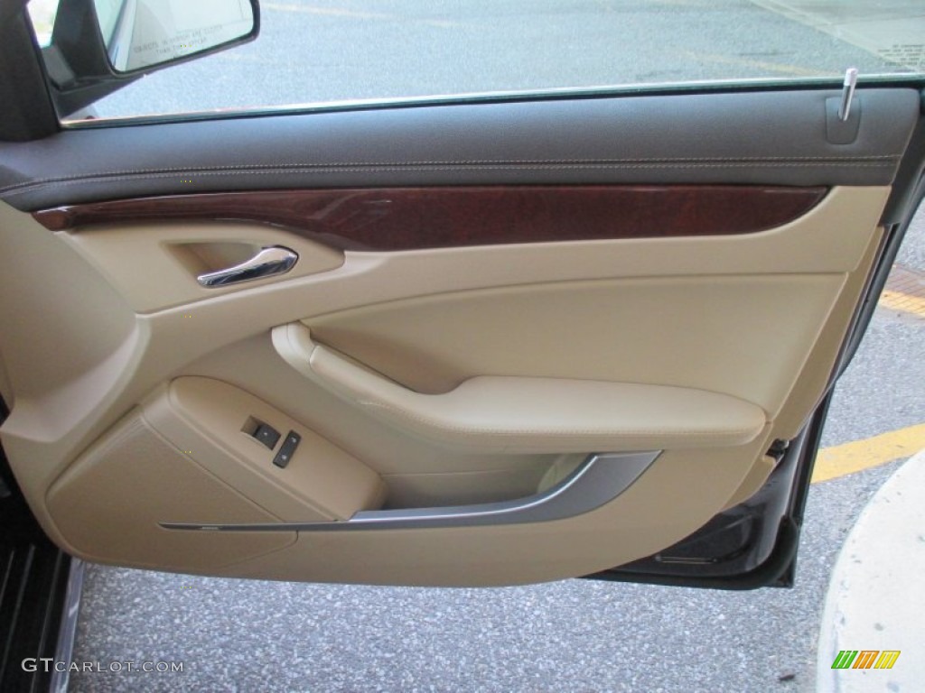2010 CTS 4 3.0 AWD Sedan - Black Cherry / Cashmere/Cocoa photo #20