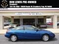 2001 Blue Saturn S Series SC1 Coupe  photo #1