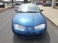 2001 Blue Saturn S Series SC1 Coupe  photo #3