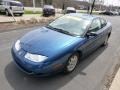 2001 Blue Saturn S Series SC1 Coupe  photo #4