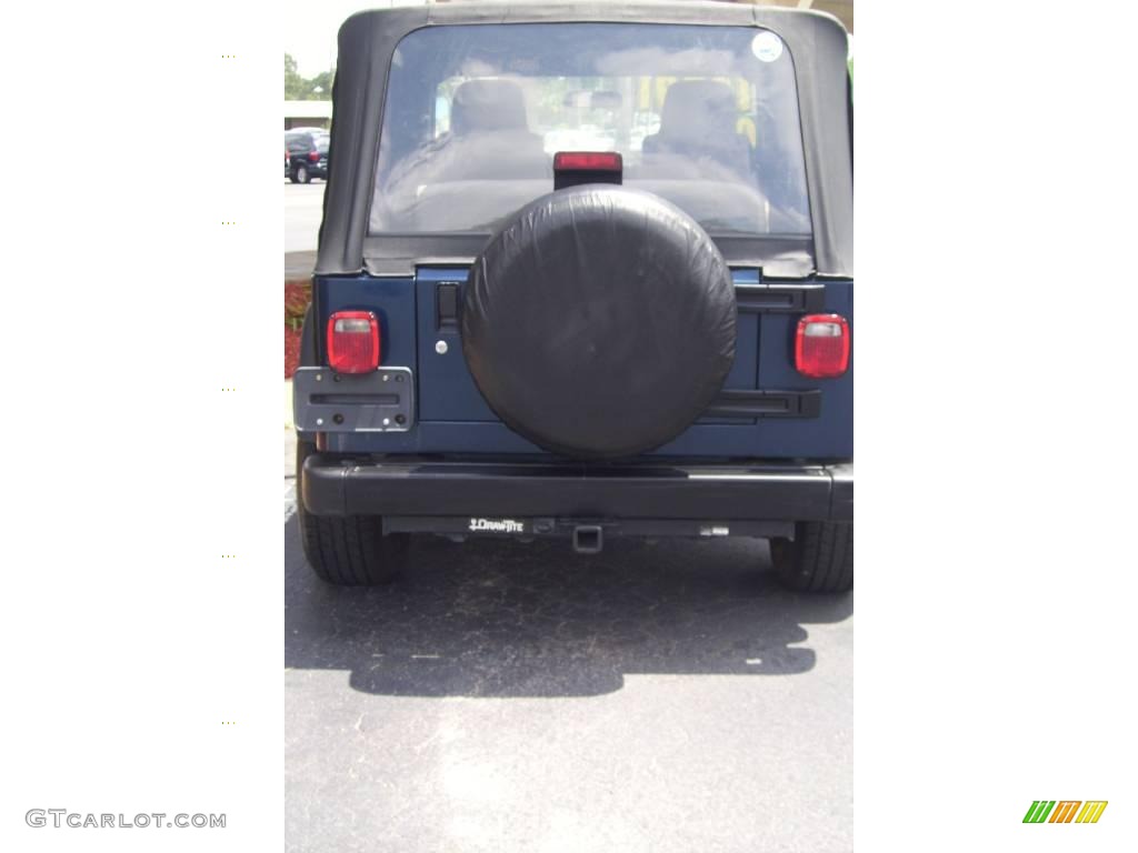 2004 Wrangler SE 4x4 - Patriot Blue Pearl / Khaki photo #7
