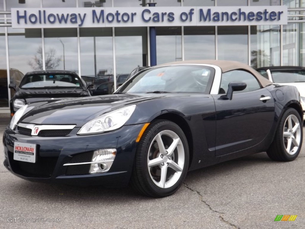 2007 Sky Roadster - Midnight Blue / Tan photo #1