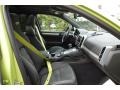 2014 Porsche Cayenne GTS Black Leather/Alcantara w/Peridot Interior Front Seat Photo