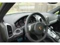 2014 Porsche Cayenne GTS Black Leather/Alcantara w/Peridot Interior Steering Wheel Photo