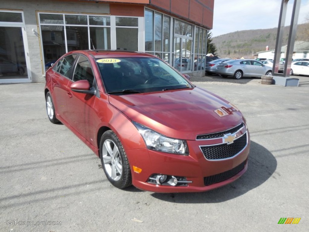 Autumn Metallic 2013 Chevrolet Cruze LT Exterior Photo #92661538