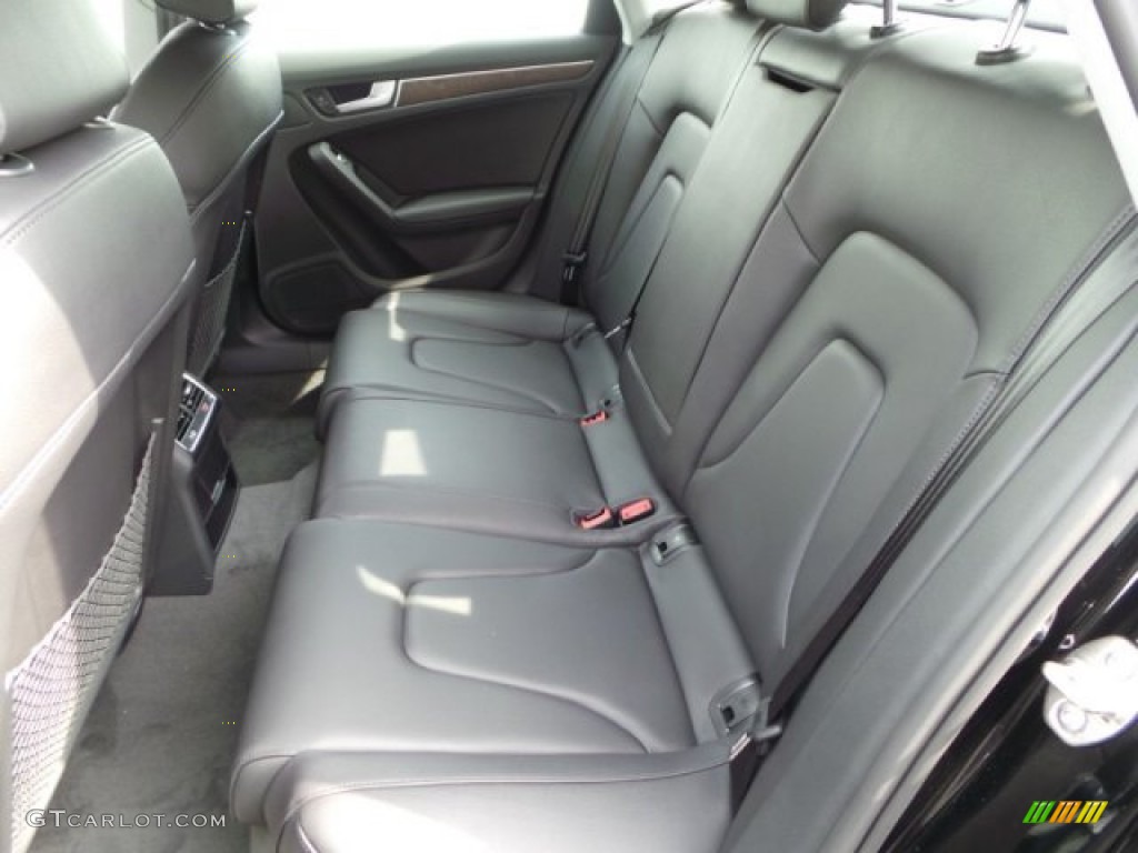 2014 Audi A4 2.0T quattro Sedan Rear Seat Photo #92661937