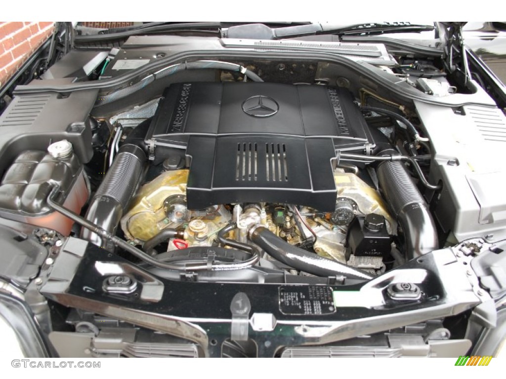 1996 Mercedes-Benz S 500 Sedan Engine Photos