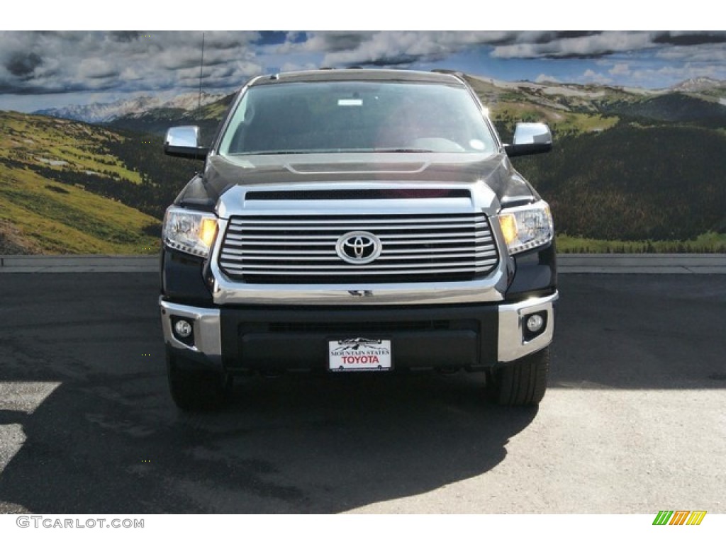 2014 Tundra Limited Crewmax 4x4 - Attitude Black Metallic / Black photo #2