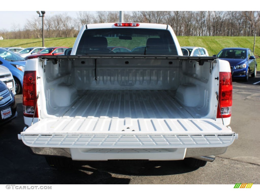 2013 Sierra 1500 Regular Cab 4x4 - Summit White / Dark Titanium photo #5