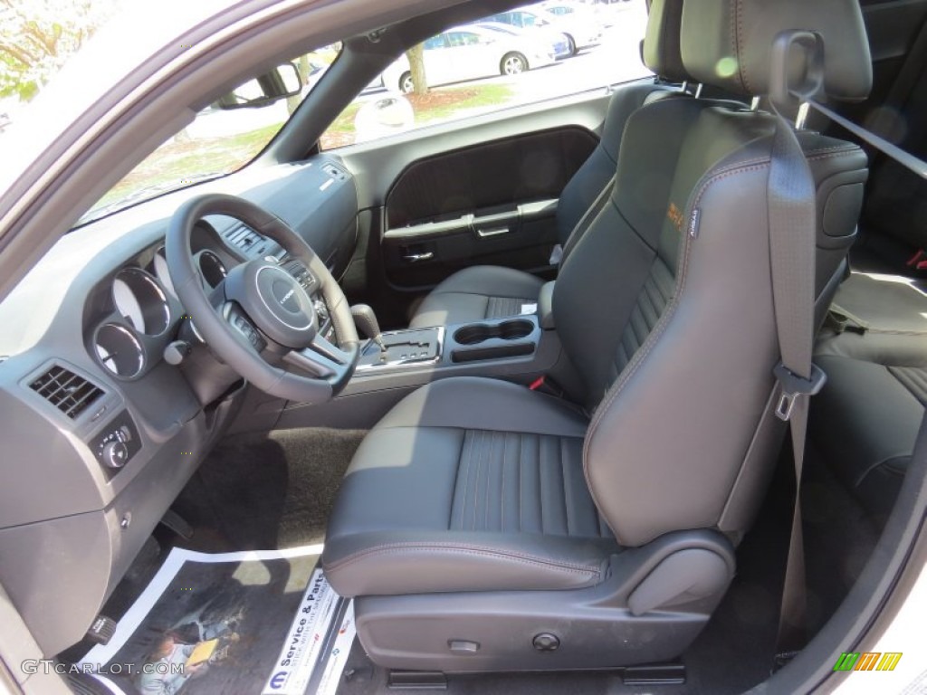 Dark Slate Gray Interior 2014 Dodge Challenger R/T Shaker Package Photo #92667997