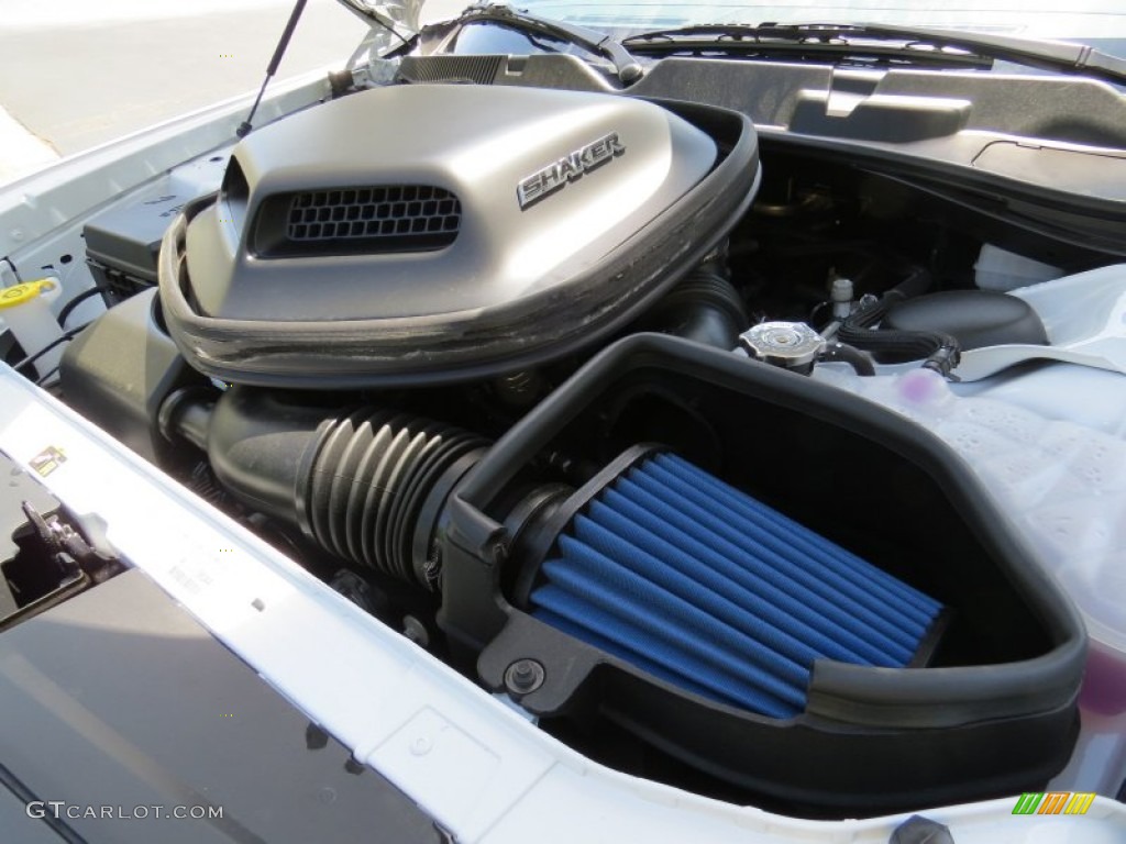 2014 Dodge Challenger R/T Shaker Package 5.7 Liter HEMI OHV 16-Valve VVT V8 Engine Photo #92668081