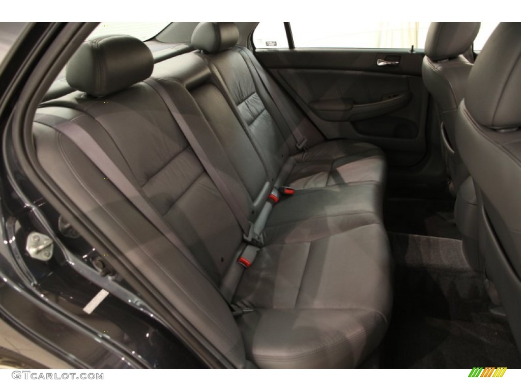 2007 Honda Accord EX-L V6 Sedan Rear Seat Photos