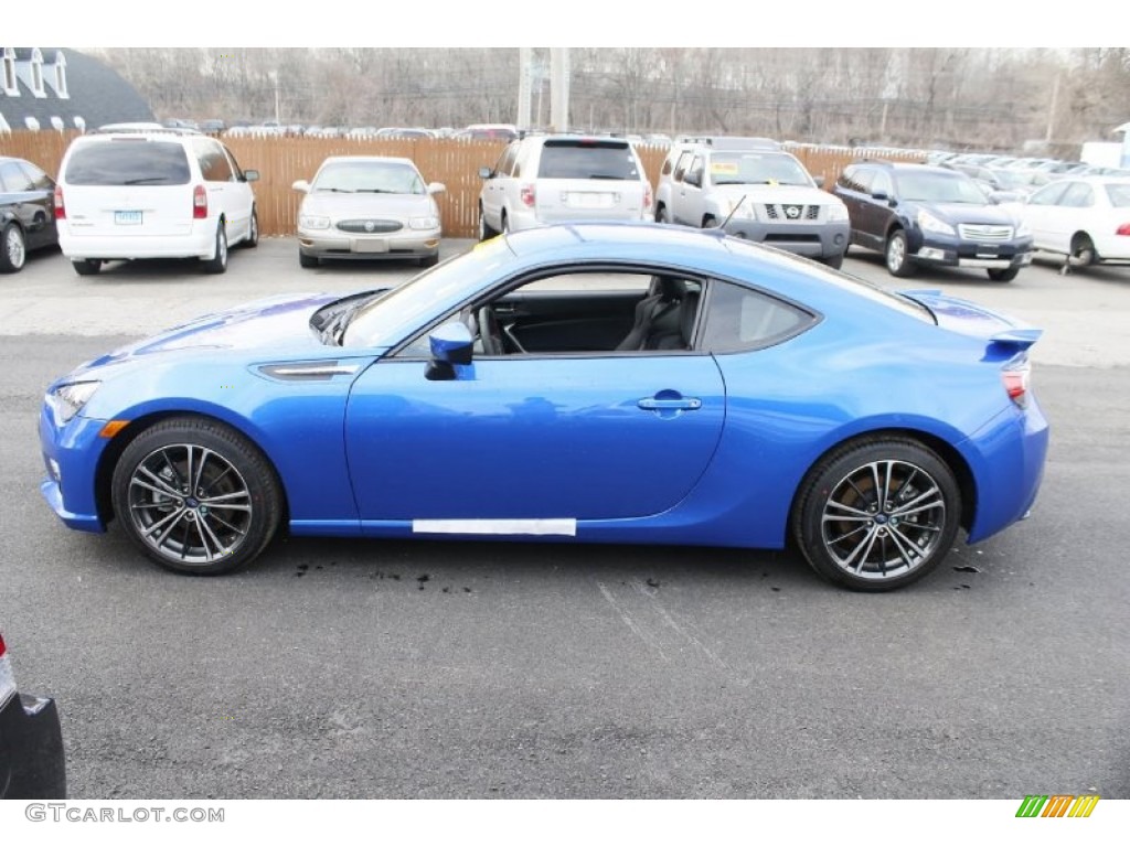 2013 BRZ Limited - WR Blue Pearl / Black Leather/Alcantara photo #11