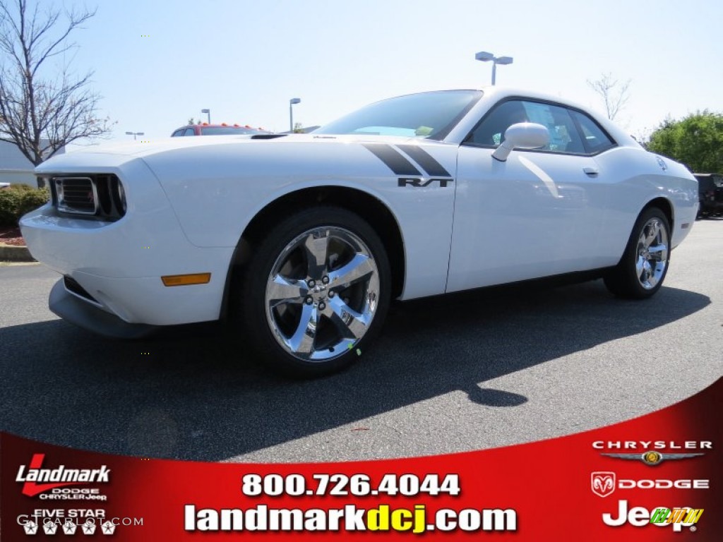 2014 Challenger R/T Plus - Bright White / Dark Slate Gray photo #1