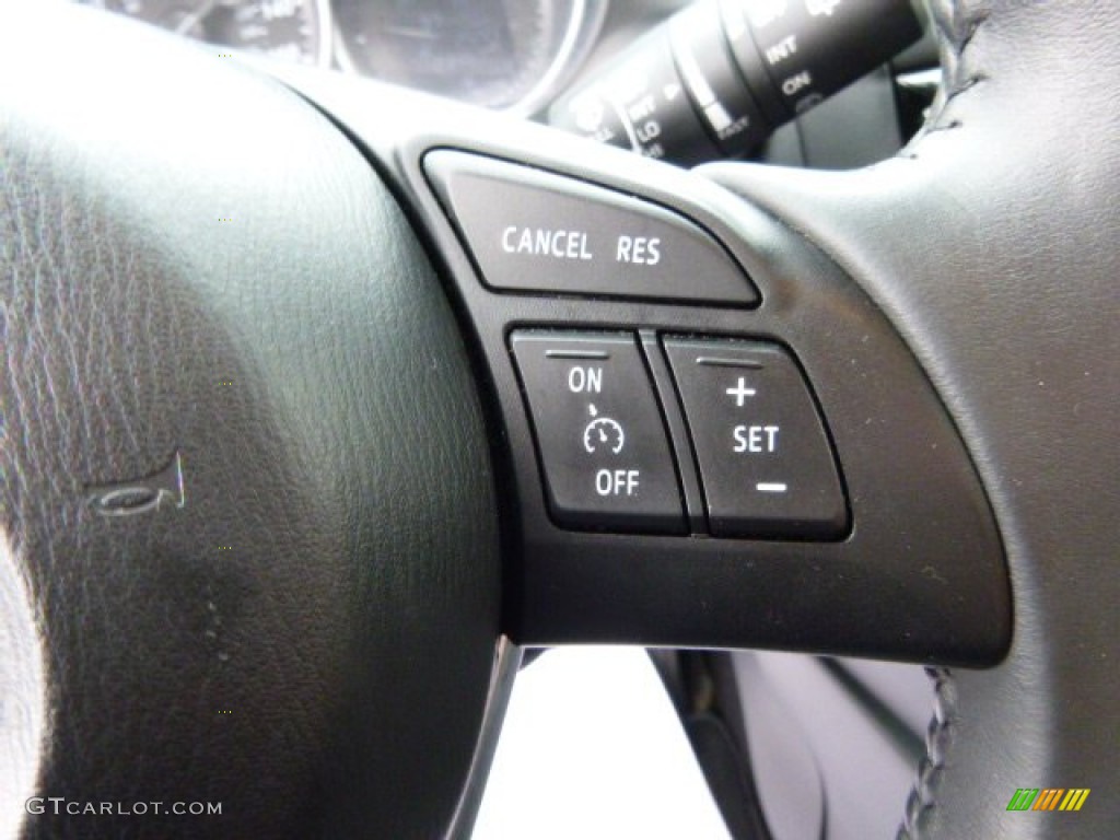 2013 CX-5 Touring AWD - Crystal White Pearl Mica / Black photo #22