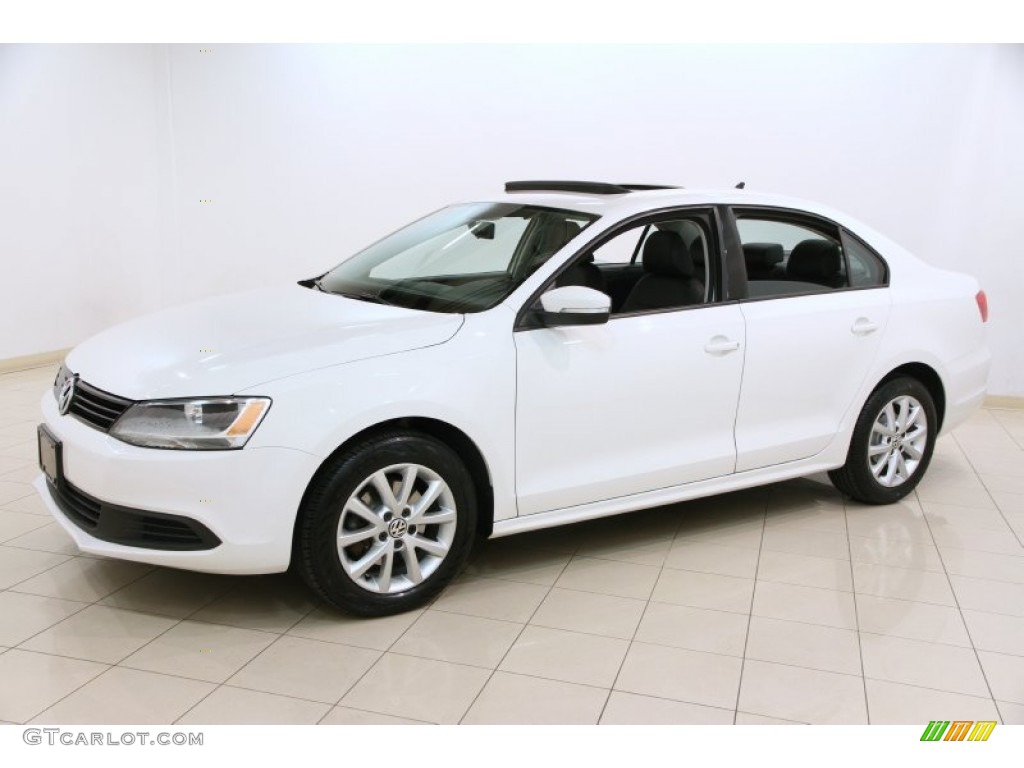 Candy White 2011 Volkswagen Jetta SE Sedan Exterior Photo #92674246