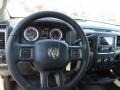 2014 Ram 3500 Black/Diesel Gray Interior Steering Wheel Photo