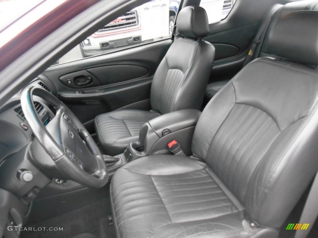 Ebony Black Interior 2003 Chevrolet Monte Carlo SS Photo #92675946