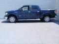 2014 Blue Jeans Ford F150 XLT SuperCrew  photo #6
