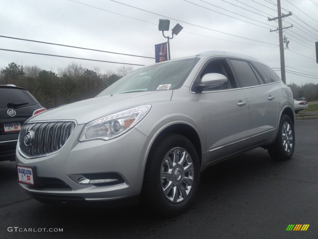 2014 Enclave Leather - Quick Silver Metallic / Titanium photo #1