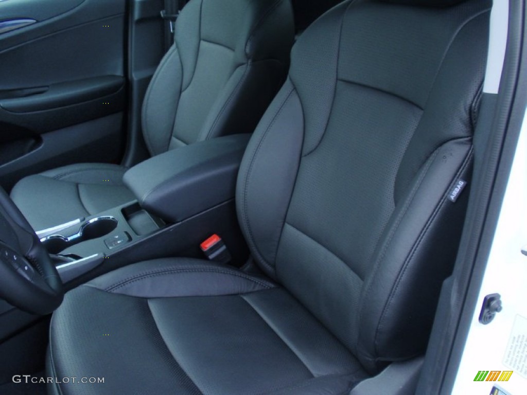 2014 Sonata Limited - Pearl White / Black photo #26