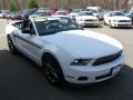 Performance White 2011 Ford Mustang V6 Convertible