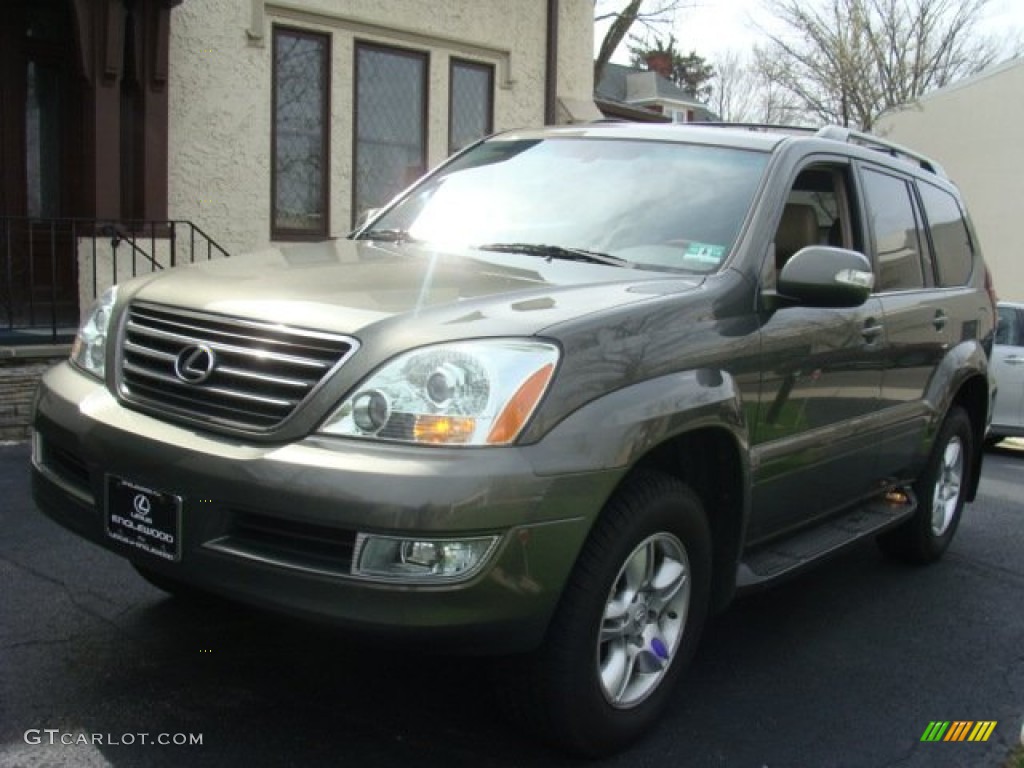2006 GX 470 - Cypress Green Pearl / Ivory photo #1