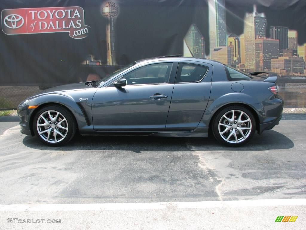 2008 RX-8 40th Anniversary Edition - Metropolitan Gray Mica / Cosmo Red photo #1