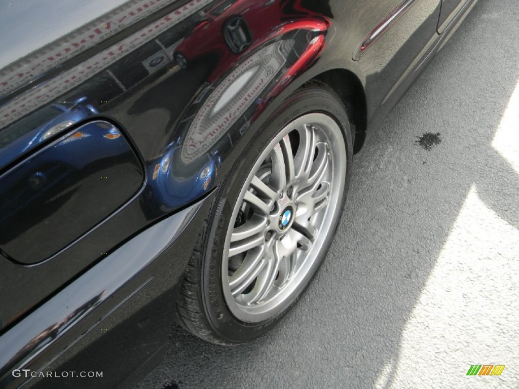 2002 3 Series 330i Coupe - Jet Black / Natural Brown photo #24