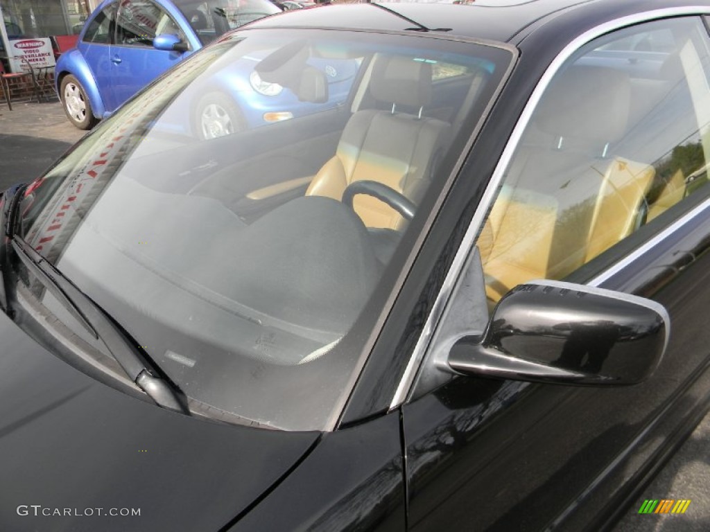 2002 3 Series 330i Coupe - Jet Black / Natural Brown photo #37