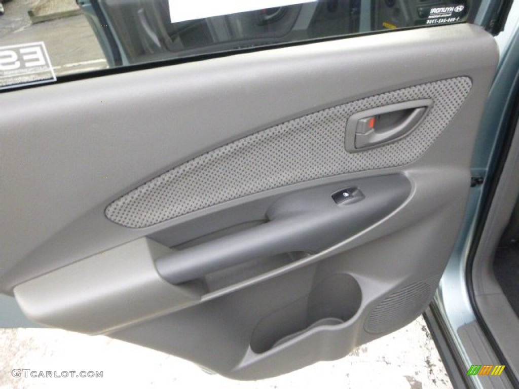2007 Tucson SE - Alpine Frost Blue Metallic / Gray photo #13