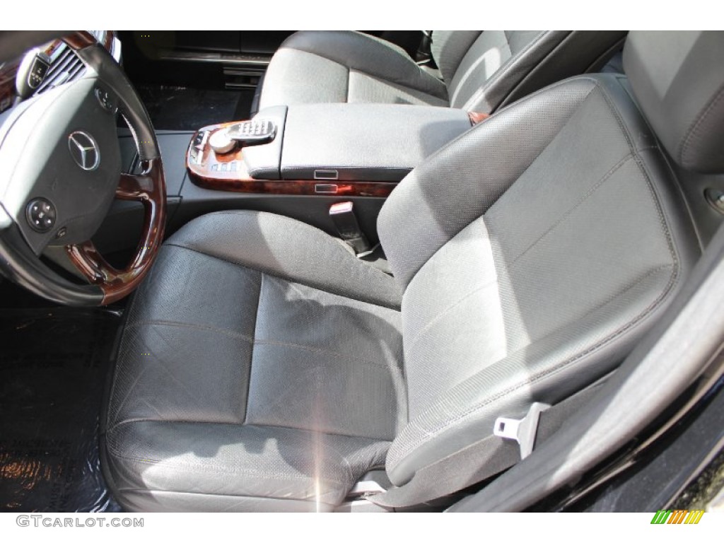 2007 Mercedes-Benz S 550 Sedan Front Seat Photo #92687381